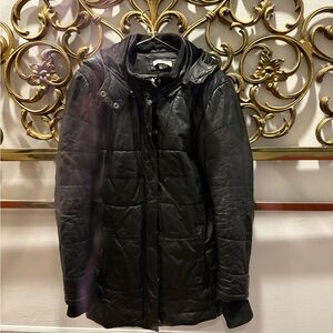 Lamarque Men's Black Puffer Jacket